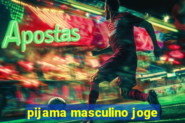 pijama masculino joge